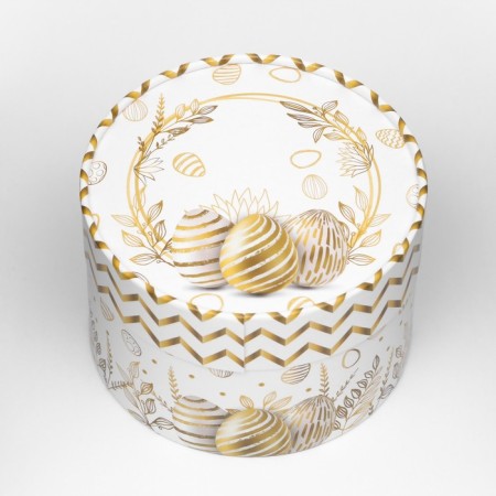 Box "Golden Eggs on Easter", hooked, 13 x 8.5 cm-2