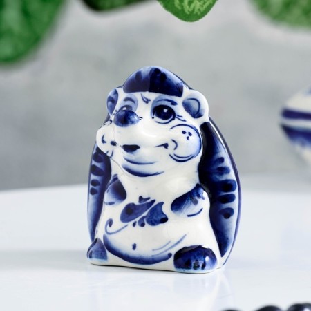 Souvenir "Hedgehog", Gzhel-2
