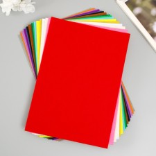 A set of soft felt 