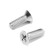 Screw, secret, galvanized, din965, m4x12 mm, 2000