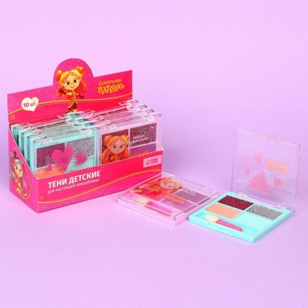 Features for the eyelids, 4 colors "girlfriends", fabulous patrol, mix-16
