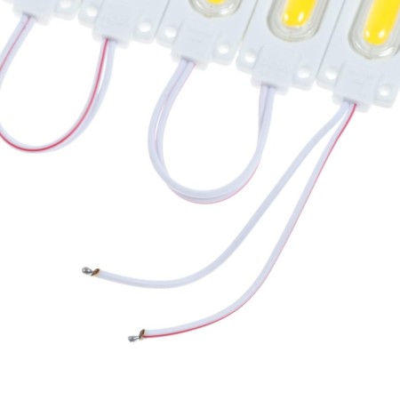 SMD5730, 2 W LED module, COB, 190 LM, IP65, 3000K, 12V T-White, set 20 pcs.-3
