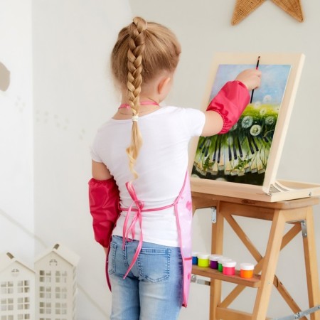 Apron with overshielders Children's Ethel "Little Princess", 49 x 39 cm-8