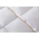 Arya Home Ecosoft Comfort blanket, size 195x215 cm, white color