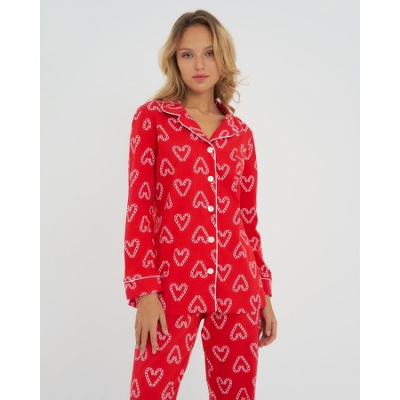 Пижама женская (рубашка и брюки) KAFTAN "Love" р.44-46-4