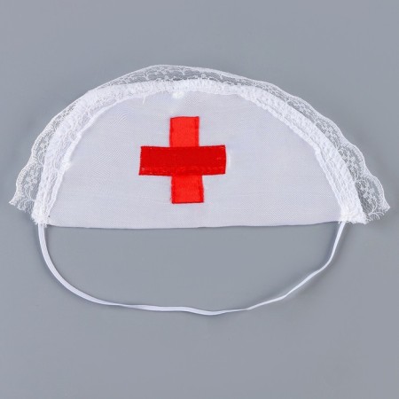 Carnival set "Nurse": apron, stockings, headdress, syringe, p. 40–46-5