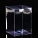 Folding box from PVC 11 x 11 x 15 cm