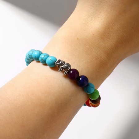 Bracelet Assorted "planets" sky, color, d = 7
