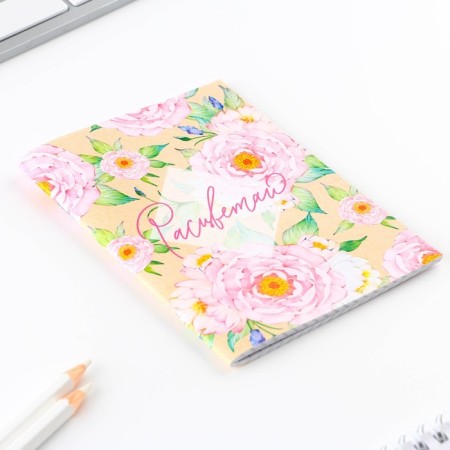 Notepad A6, 32 l. In the cell "bloom"-1