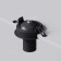 Technical C048CL-01-GU10-B, GU10, 1x10 W, 54x54x109 mm, black lamp, black