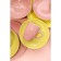 Board ceramic dining shade "pastel", d = 27 cm, pink color
