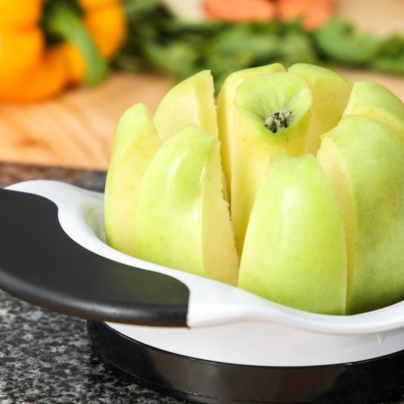 Vegetable engine for fruit slicing Magistro Vegan Pro, 18.5 × 12 × 4 cm, black and white color-5