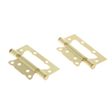 The overhead loop "Standard" 2BB BP, without insertion, 100x63x2 mm, color brass, 2 pcs.