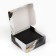 Box under the jewelry "Black Marble", 7.5 x 7.5 x 3 cm