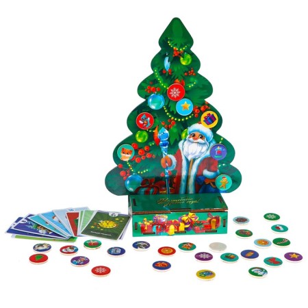 Magnetic New Year tree "New Year!"-2