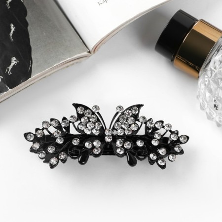 Hair hairpin "Lyla" butterfly, 8 cm