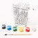 Glass mug painting, 300 ml "Super-heroes", Avengers