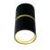 Ceiling light Feron ML186, IP20, GU10, 35 W, 55x55x100 mm, Black/gold color