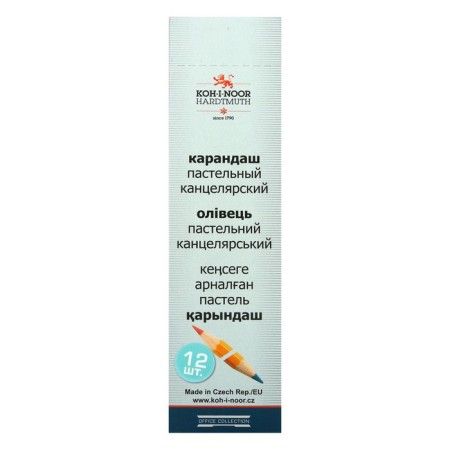 Two-color Koh-I-Noor 3433 pencil, blue-red-6