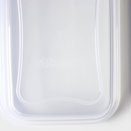 A set of containers rectangular, 6 pcs: 5.5 l, 1.4 l, 0.8 l, 0.7 l, 0.7 l, 0.4 liters-8