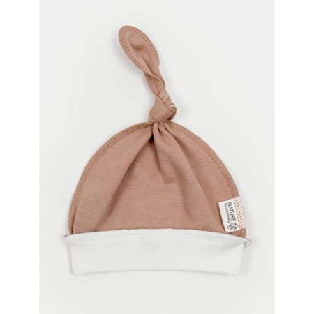 Lightning diaper with a hat with a hat Nature Essence, size 68-74, beige color-5