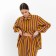 Female set (shirt, trousers) minku: enjoy yellow color, river 50