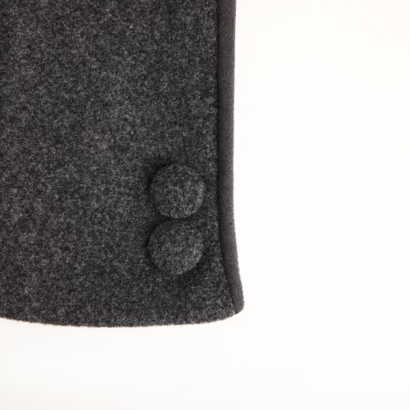 Gloves are female, dimensionless, without insulation, black color-3