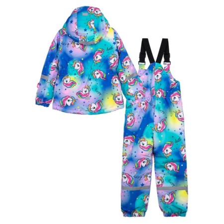 Winter kit for the girl PlayTode: jacket and semi -combineson, height 104 cm-10