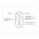Ambrella controller for CCT LED tapes with temperature control with a touch radio remote control 2.4G 16A
