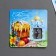 Magnet "with Easter!", 7 x 7 cm.