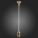 STAR ST LUCE. ST027.203.00. Farm, 4.5x4.5x200 cm, golden color