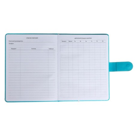 Universal Panda Friends 1-11 Diary, firm covering with foam rubber, artificial leather, lies, block 80 g/m2-5