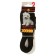The leash zoonik is nylon with latex thread, 2 m x 1.5 cm, black