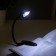 Reading lamp on the clothespin "gloss, black" 1LED 25x2x3.5 Risalux