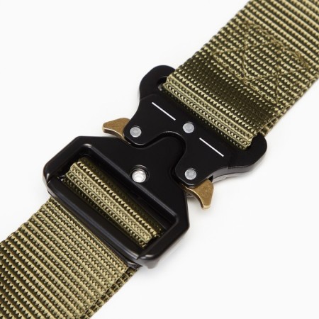 Looping belt on straps, khaki-1