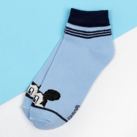 Socks "Mickey Mouse", Mickey Mouse, Blue, 12-14 cm-1