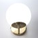 Sconces Citilux "Bremen" CL112313, 14.5x15.5 cm, 1x40W, e27, brown color