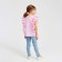 Blouse for Minaku girl: Cotton Collection color light lilac, height 122