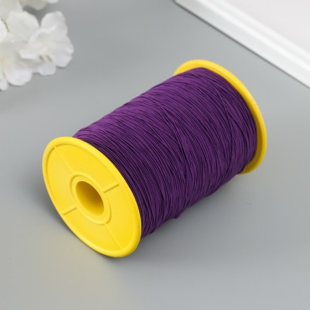 Spandex for beads, length 500 m, col. violet
