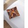 Decorative pillowcase "Autumn flowers", on lightning, size 45x45 cm