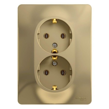 Schel000424 Glossa, SP, 2 sockets, IP20