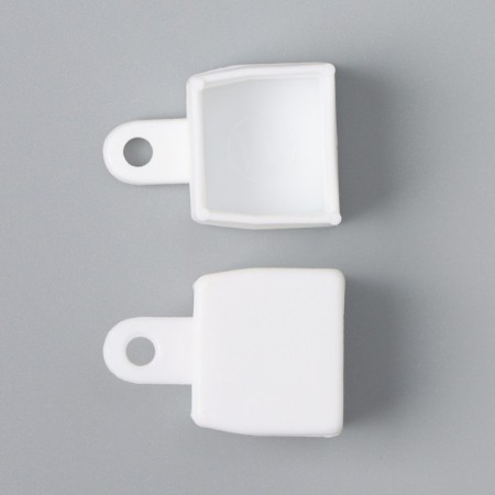 Binide cornice, 180 cm, d = 2.8 cm, white color-4