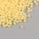 A set of beads "Pearls" d 4 mm, 250 gr, light yellow
