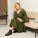 Women's dress Midy Mist Plus-Size, R. 52, Haki