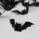 Sticker PVC "bats" 16 pcs 16.5x5.5, 12.5x4, 10.5x3.5, 7x2.5 cm