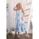 Women's dress, size 52, blue color