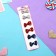 Hair clip "Bow" large peas, 4 cm, mix