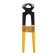 Building tundra ticks, CRV, straight rubberized handles, 200 mm