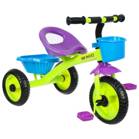 Three -wheeled bicycle Micio Antic, lightning/purple/blue color-1