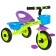 Three -wheeled bicycle Micio Antic, lightning/purple/blue color